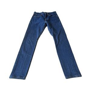 Levi's‎ Premium 501 S Skinny Button Fly Women's 27 Dark Wash Denim Jeans